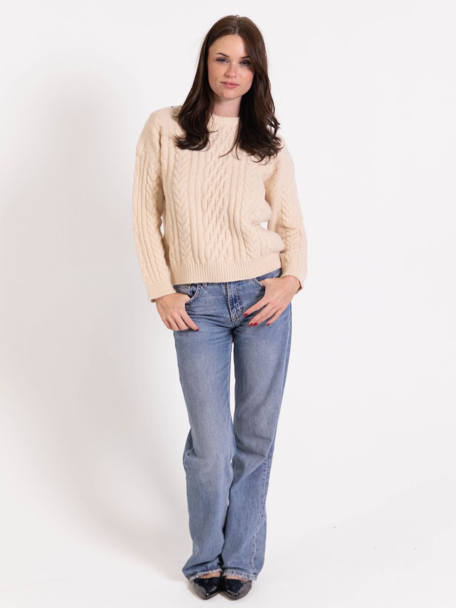Astrid strik - Beige