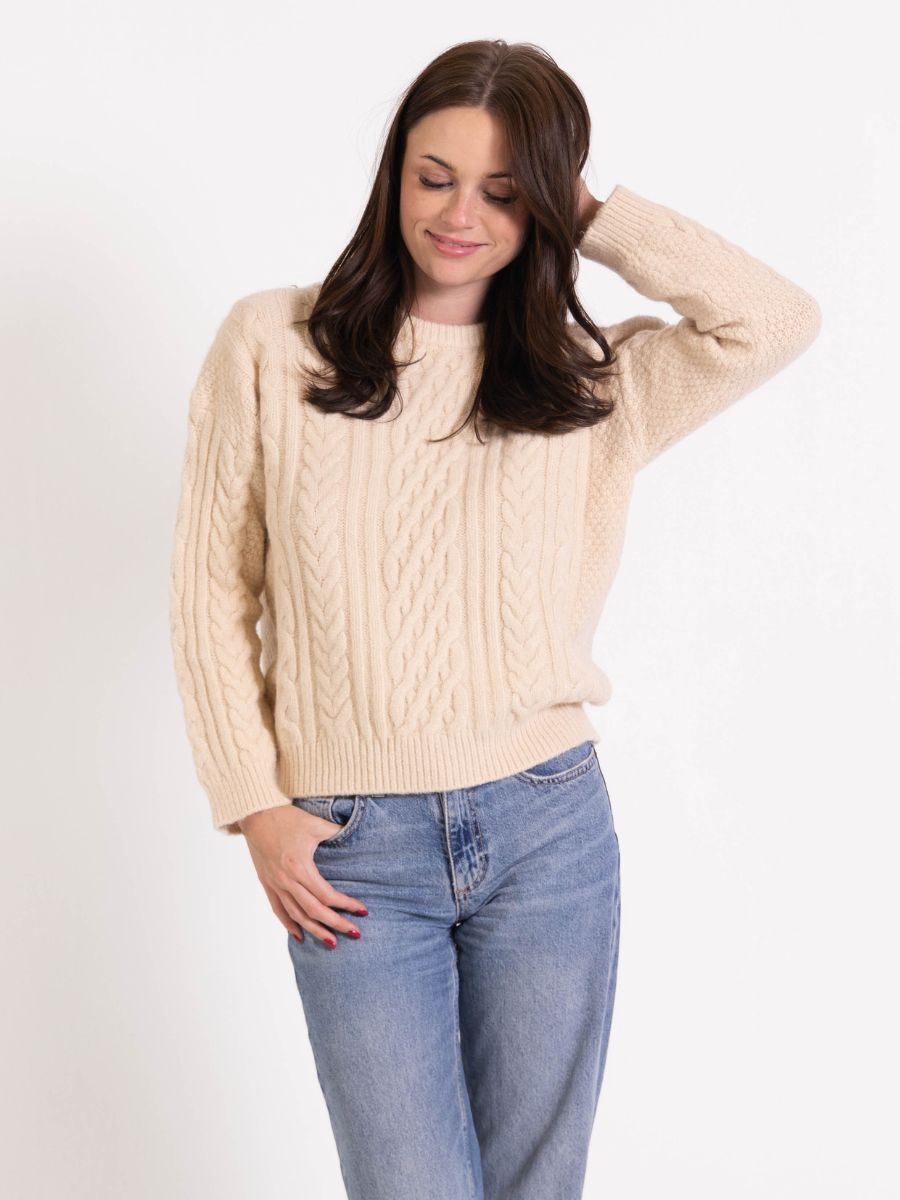 Astrid strik - Beige