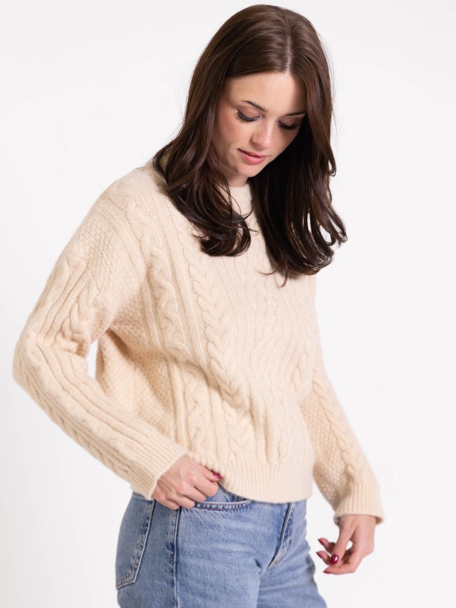 Astrid strik - Beige