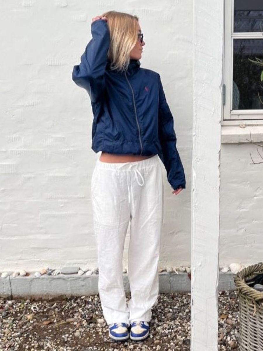 Charlotte hørbukser - Hvid