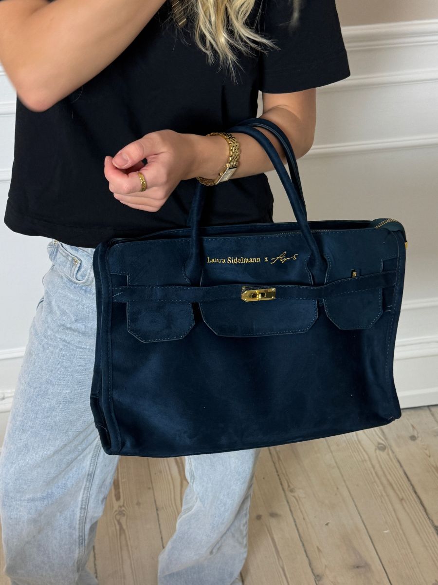 Elina ruskind taske - Navy
