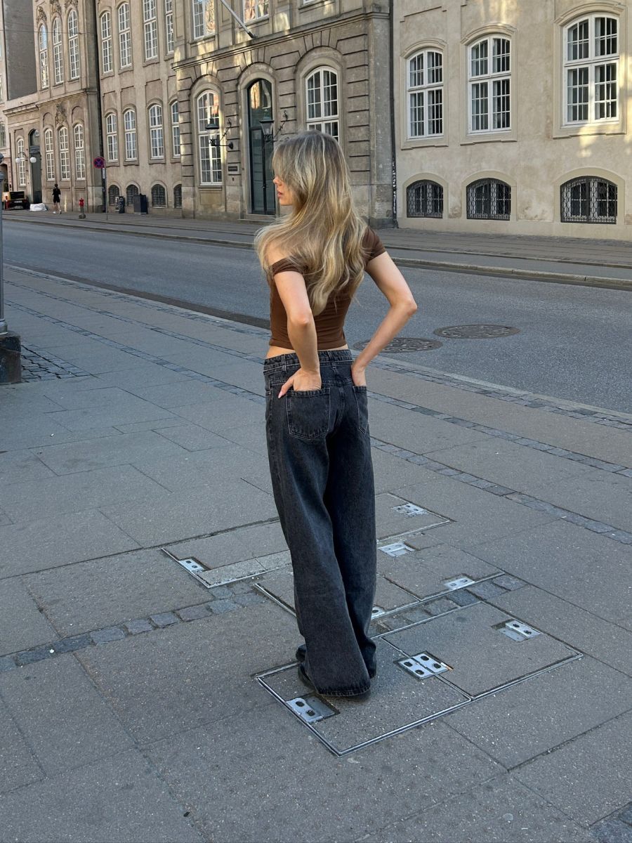 Elisa denim jeans - Grå