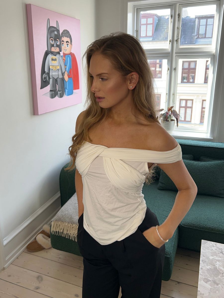 Ellie top - Hvid