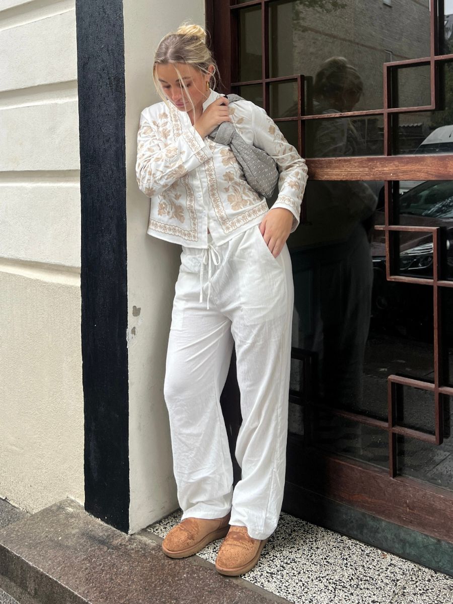 Emma skjorte - Beige