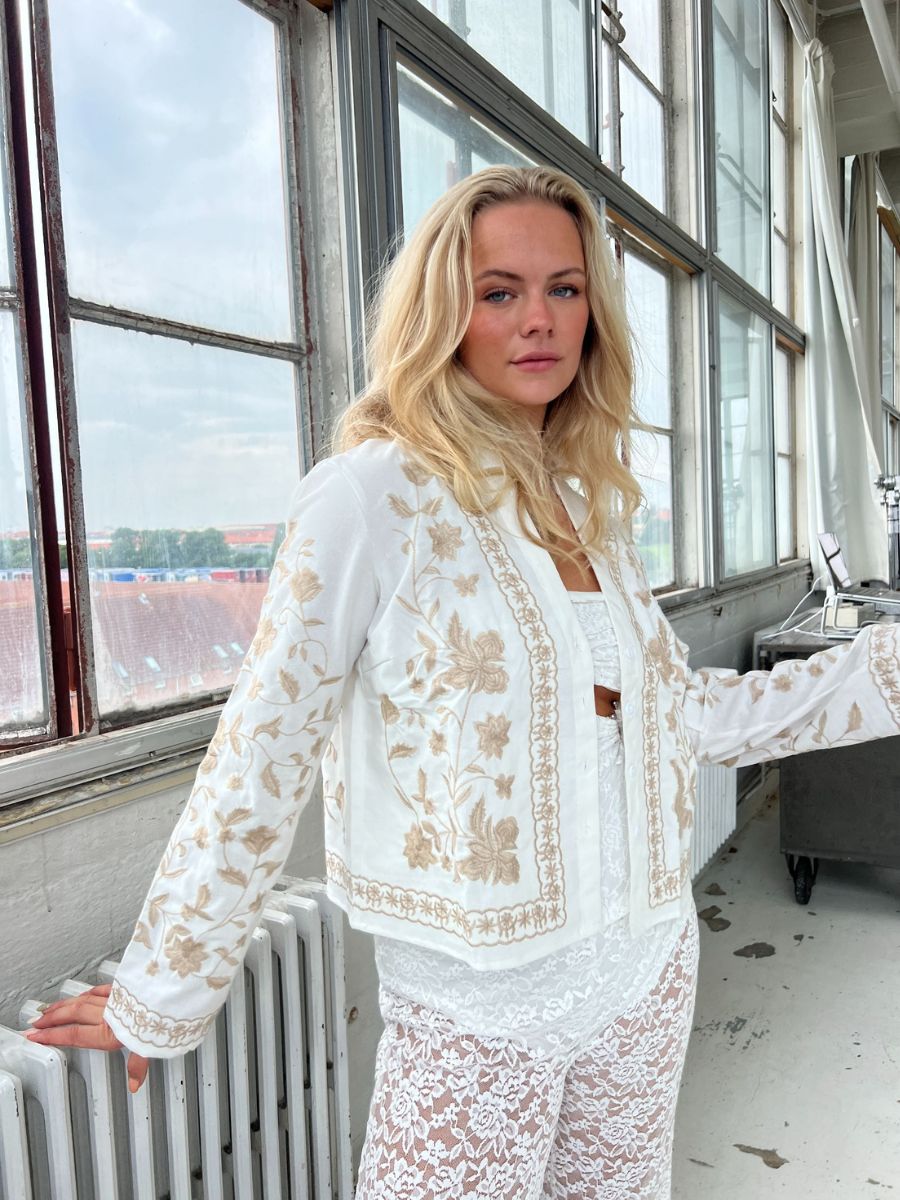 Emma skjorte - Beige