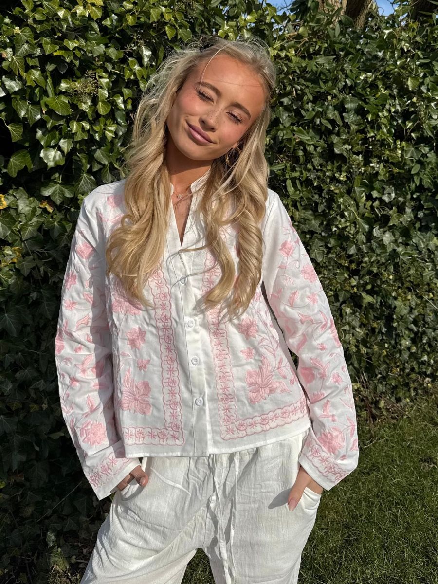 Emma skjorte - Lyserød