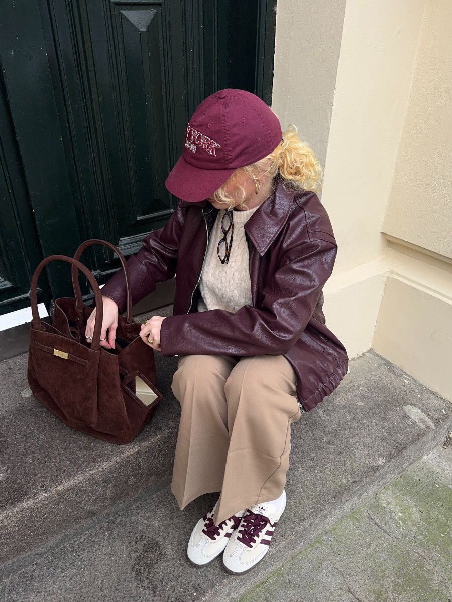Emmy jakke - Burgundy