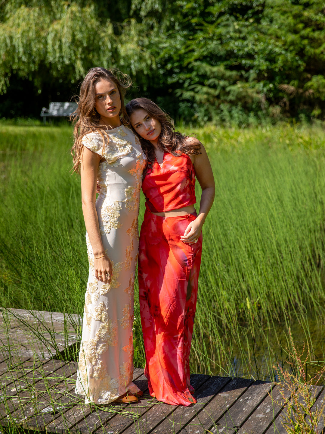 Kivo maxi mesh kjole - Lysegul