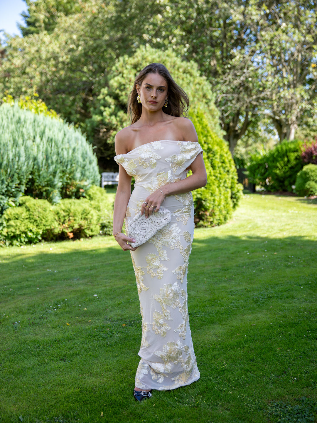 Kivo maxi mesh kjole - Lysegul