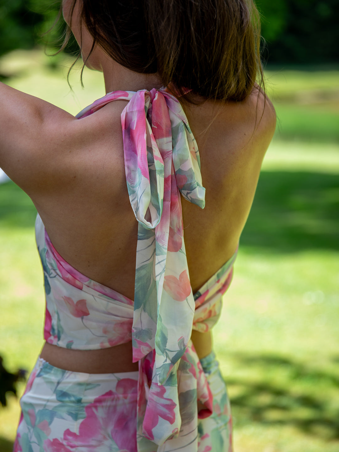 Romi flora top - Blomsterprint