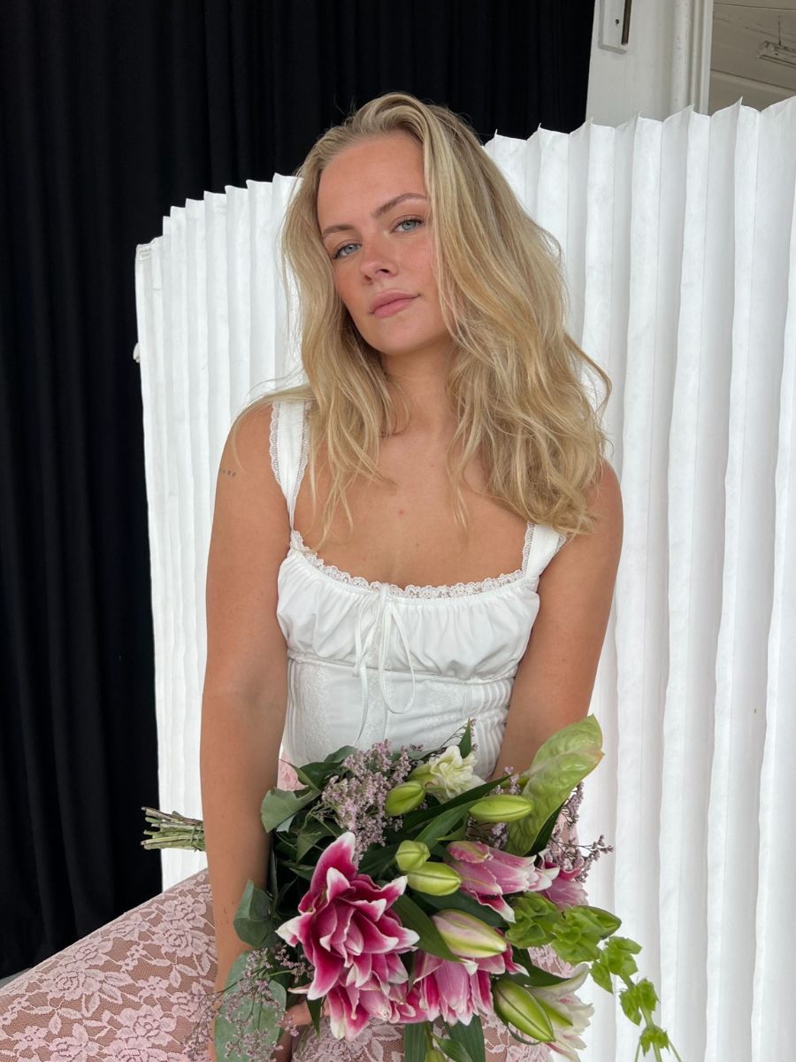 Fiona top - Hvid