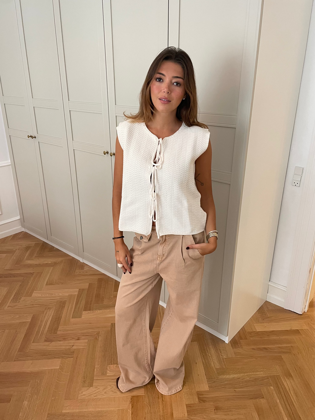 Maya toppen - Ivory