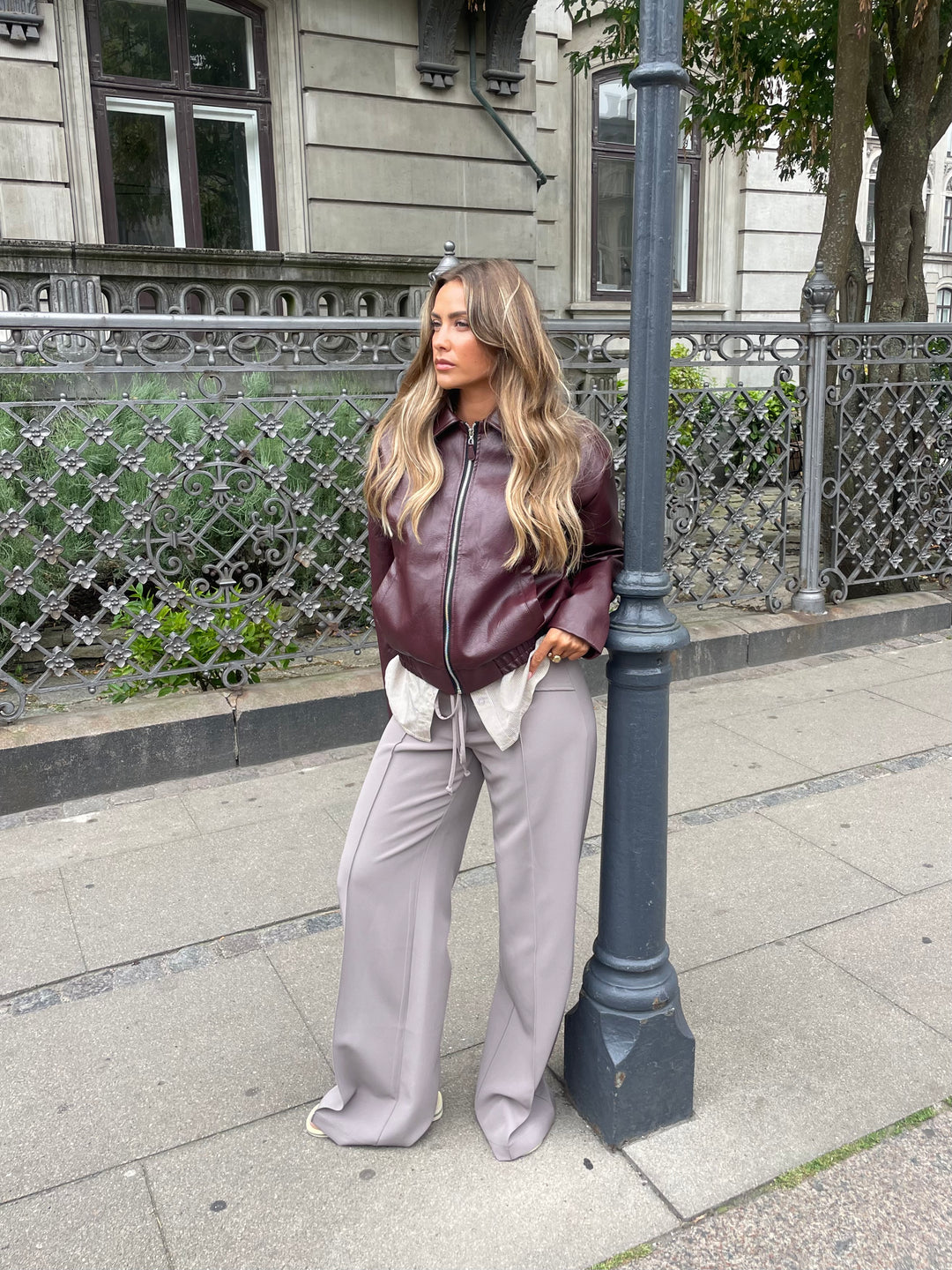 Emmy jakke - Burgundy