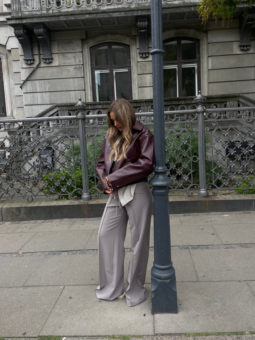 Emmy jakke - Burgundy