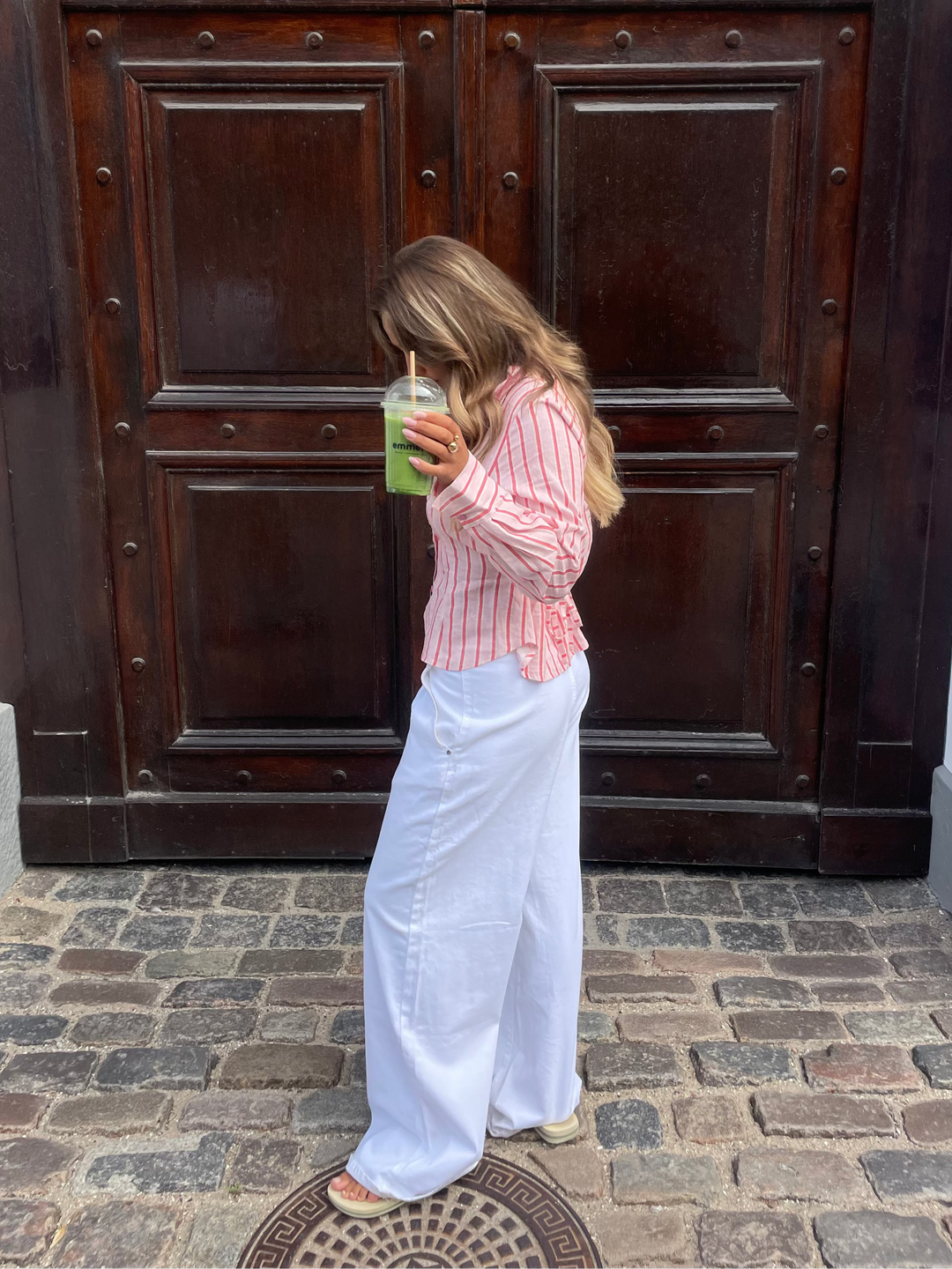 Esme baggy jeans - Hvid