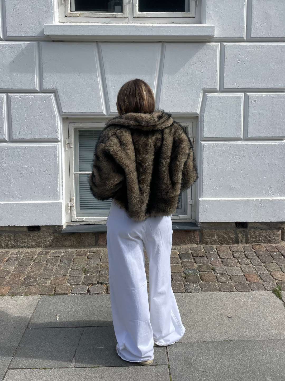 Ziva pelsjakke - Brun