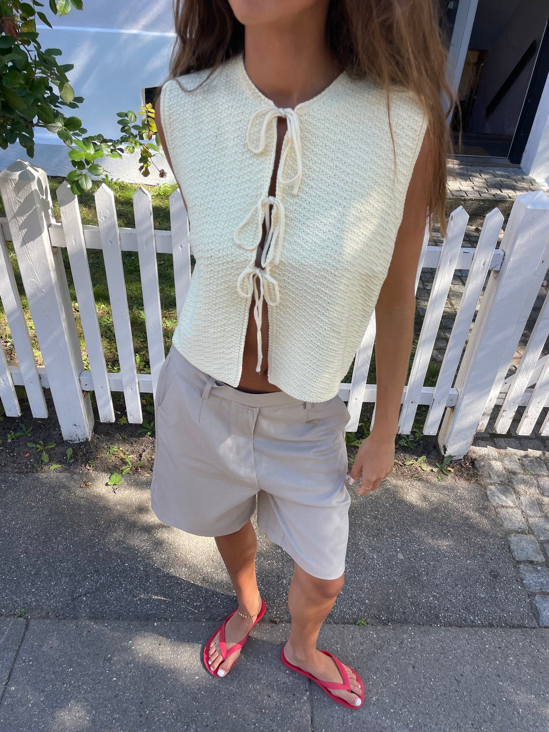 Mira Bermudashorts - Beige