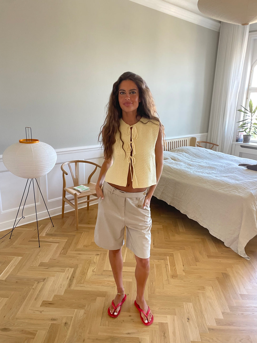 Mira Bermudashorts - Beige