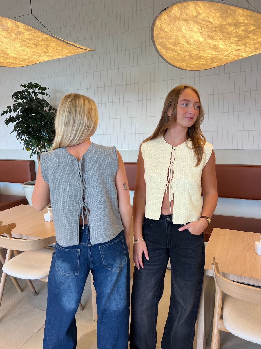 Maya top - Grå