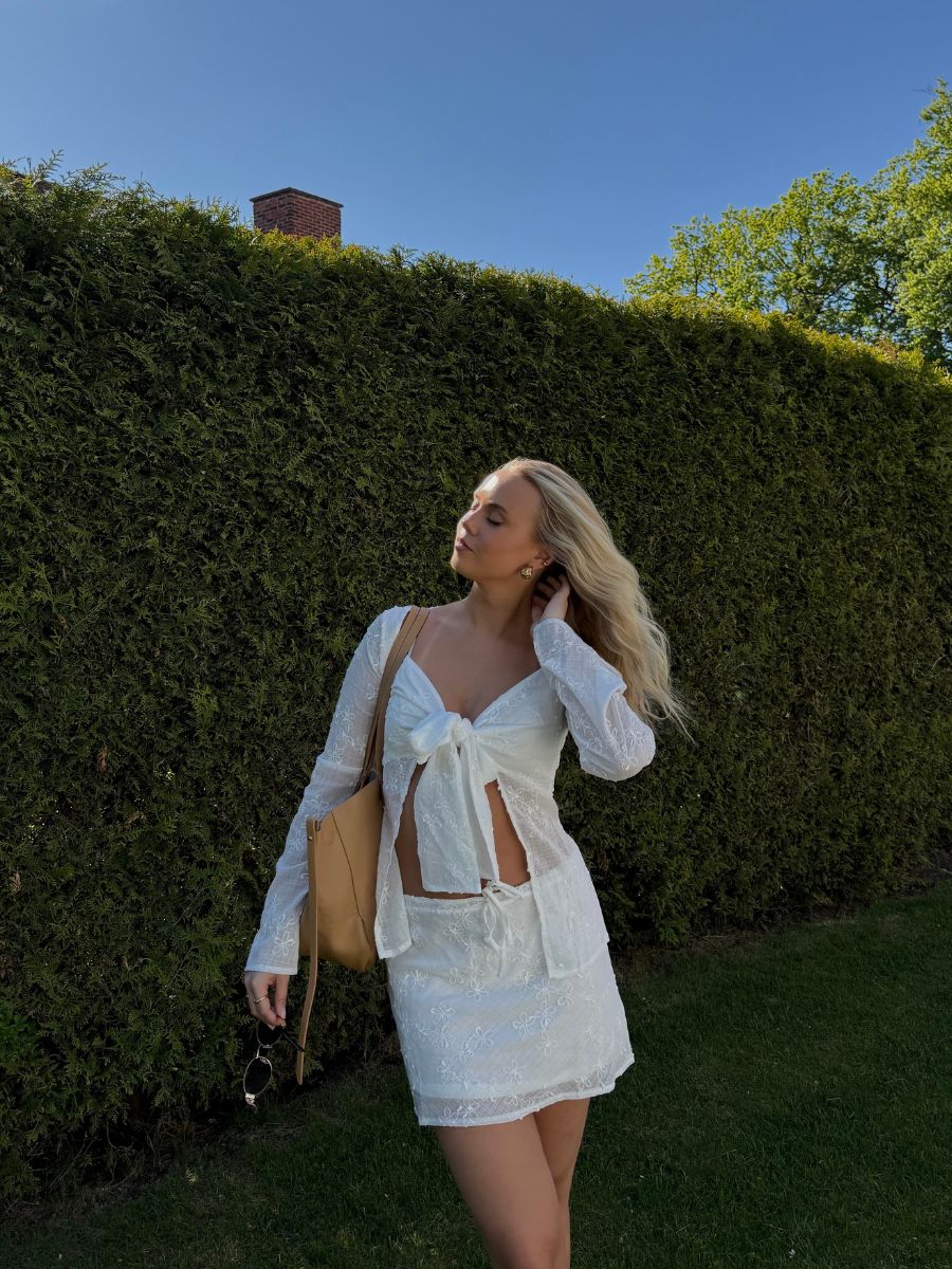 Noelle trøje - Hvid