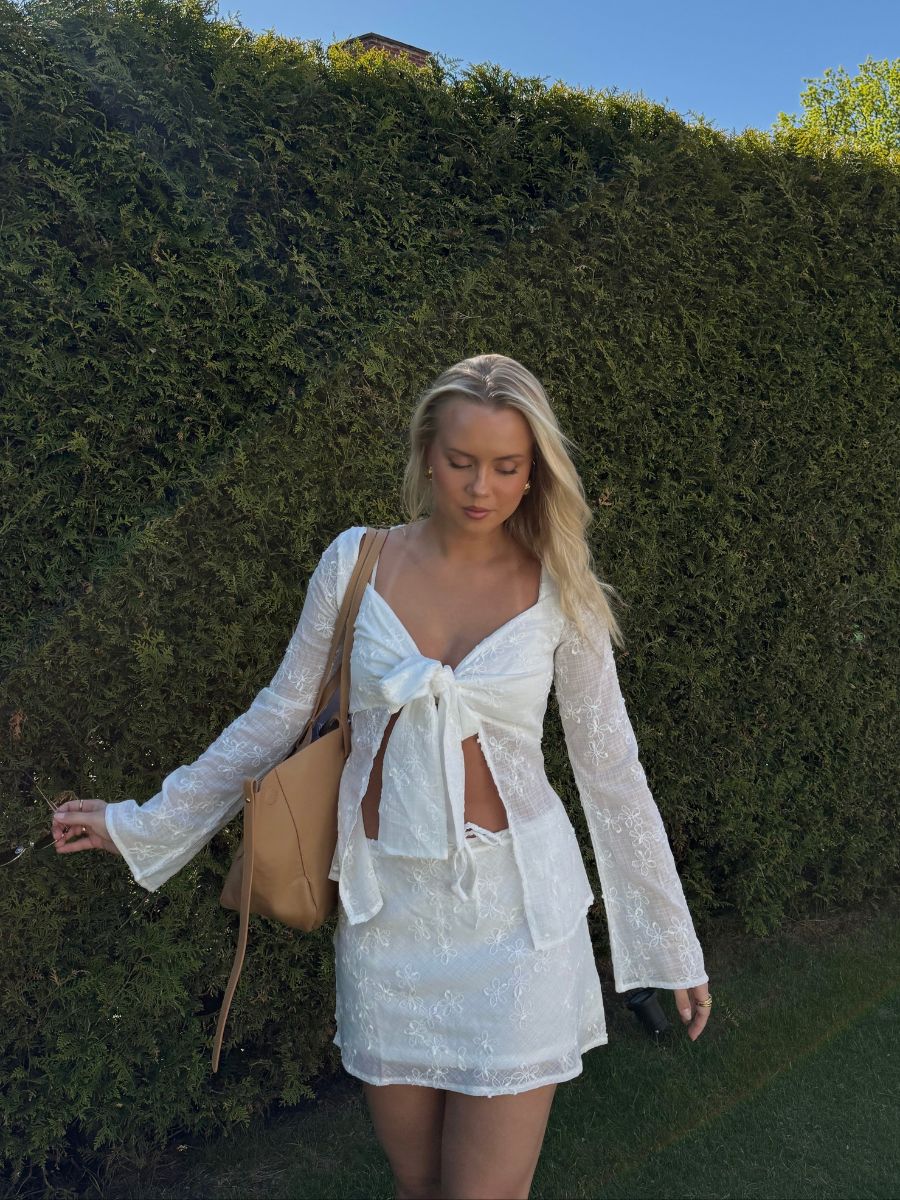 Noelle trøje - Hvid