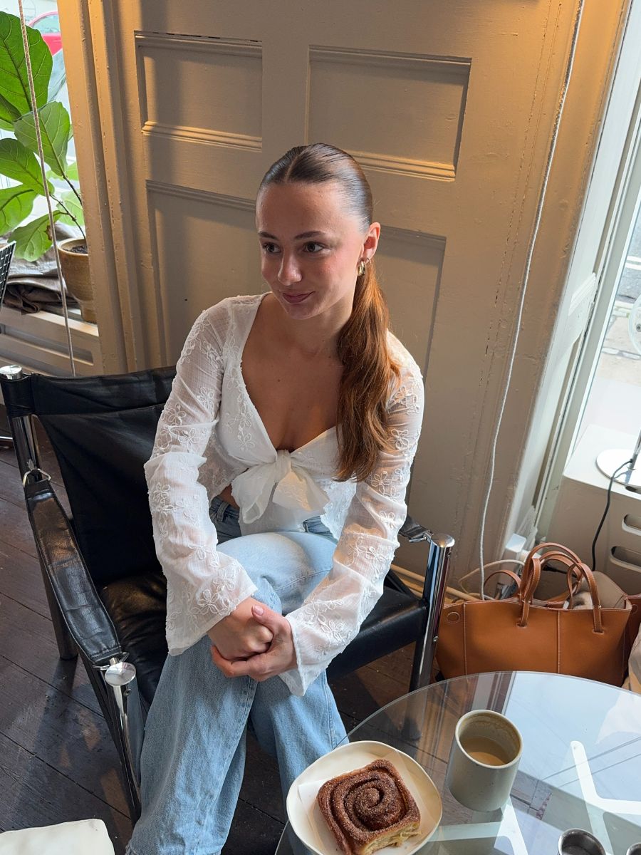 Noelle trøje - Hvid