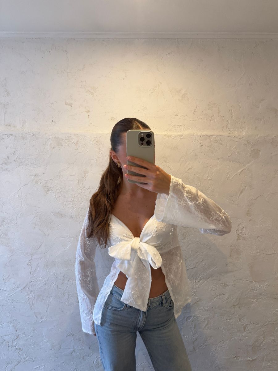 Noelle trøje - Hvid