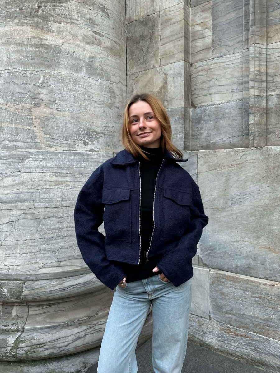 Una jakke - Navy