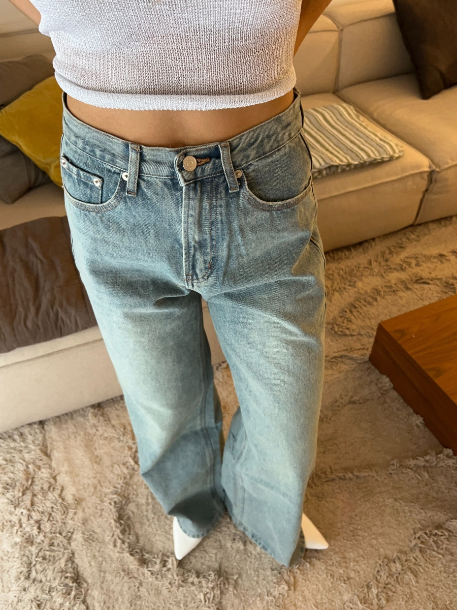 Zoe denim jeans - Lyseblå