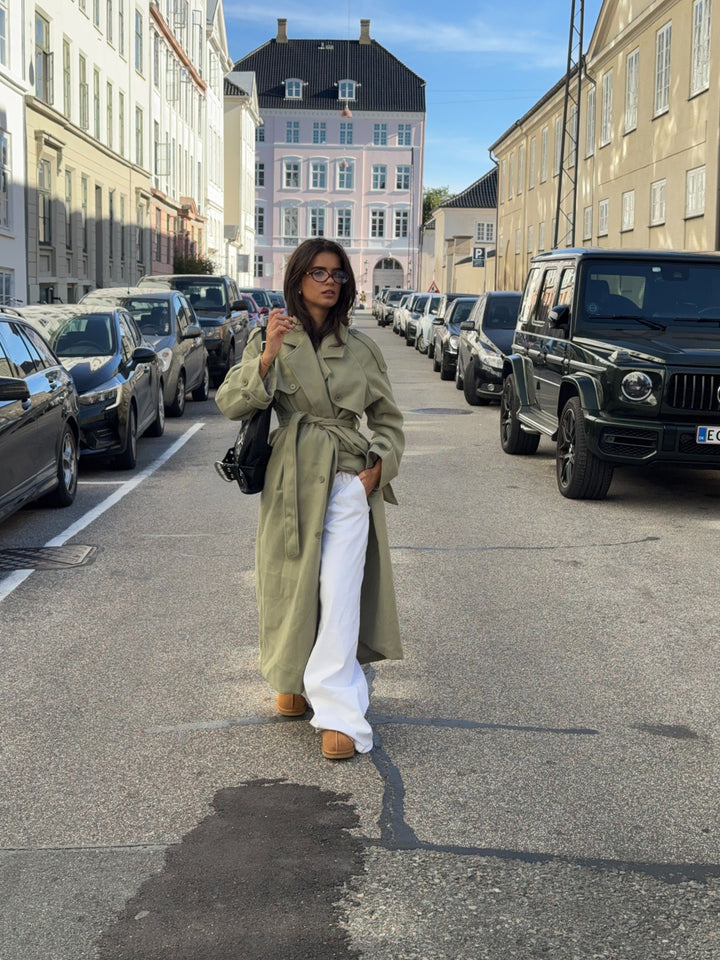 Ayla buckle skuldertaske - Sort