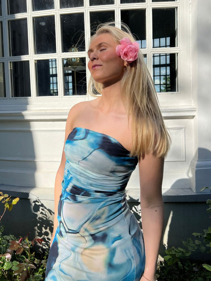 Camille tube kjole - Blå