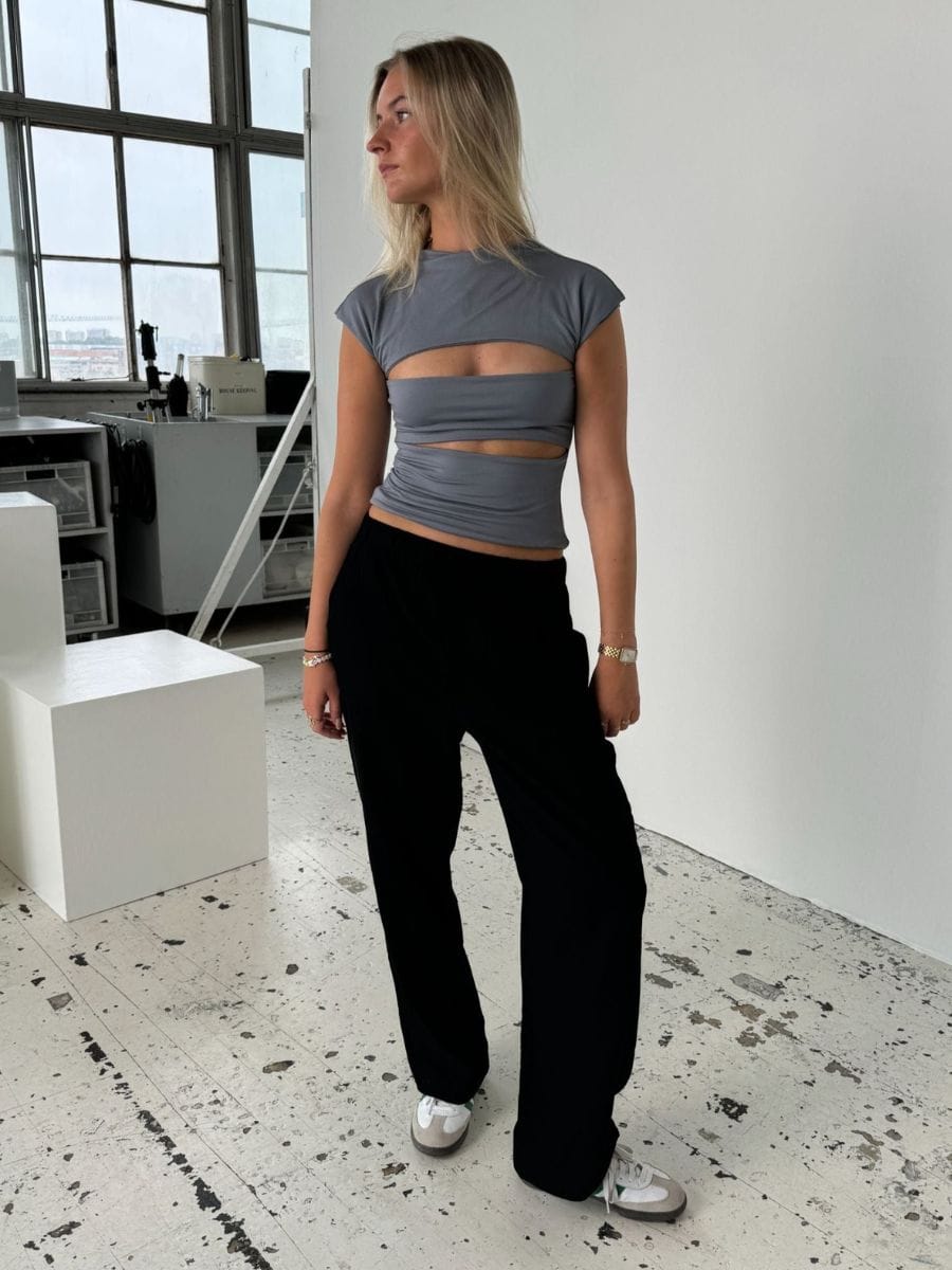 Charlotte Hørbukser Sort