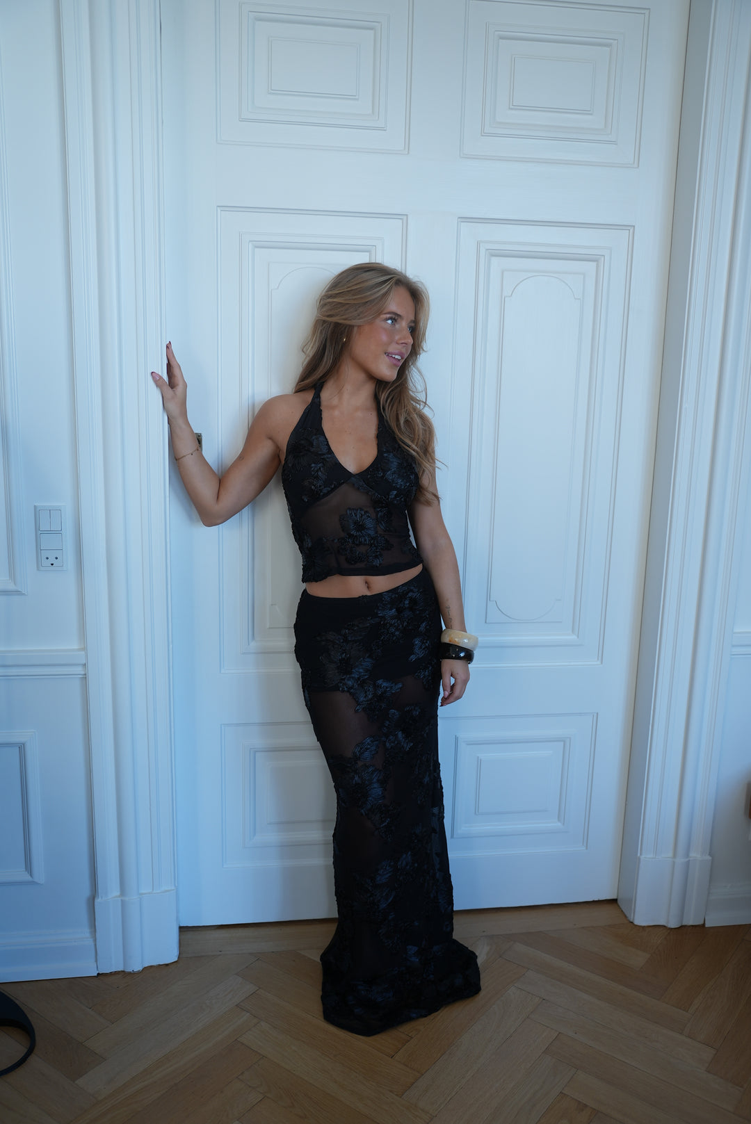 Kivo mesh top - Sort