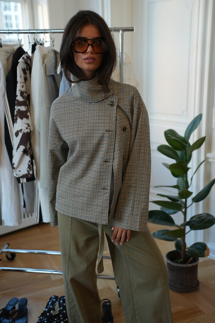 Alessia funnel neck jakke - Ternet