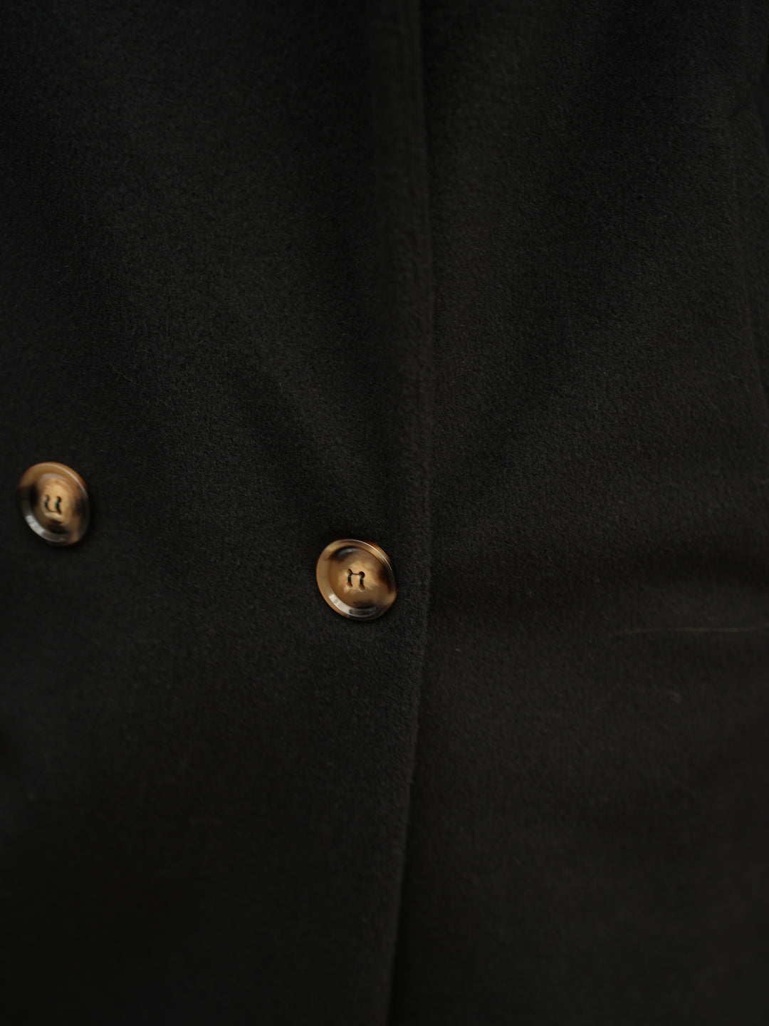 Kelly lang frakke - Sort