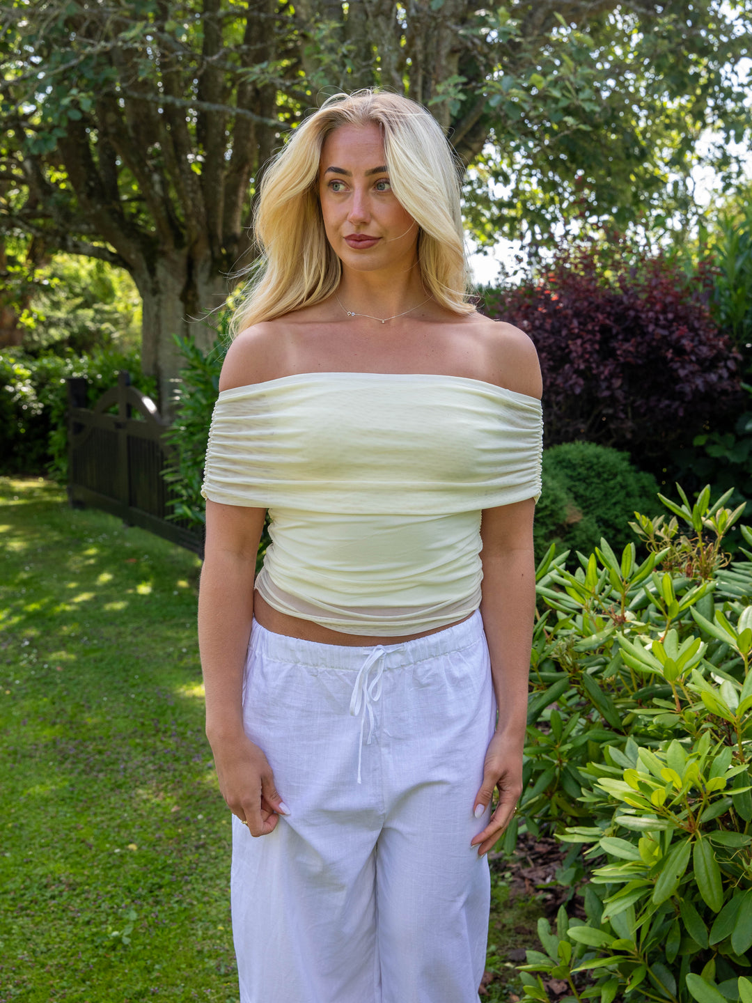 Vira mesh top - Lysegul