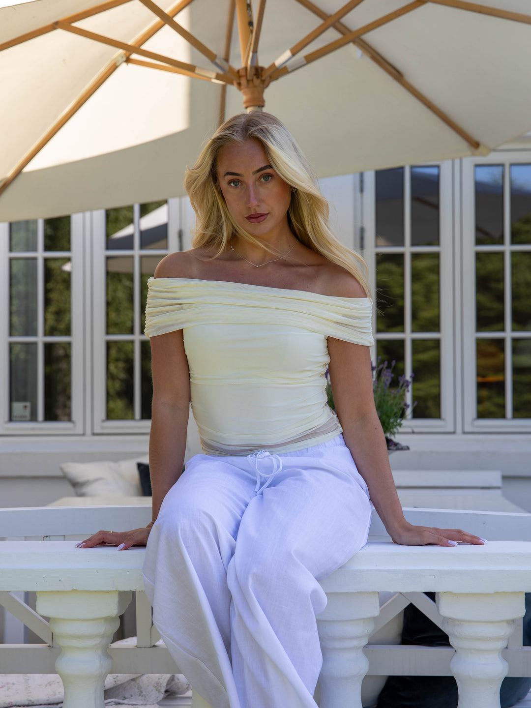 Vira mesh top - Lysegul