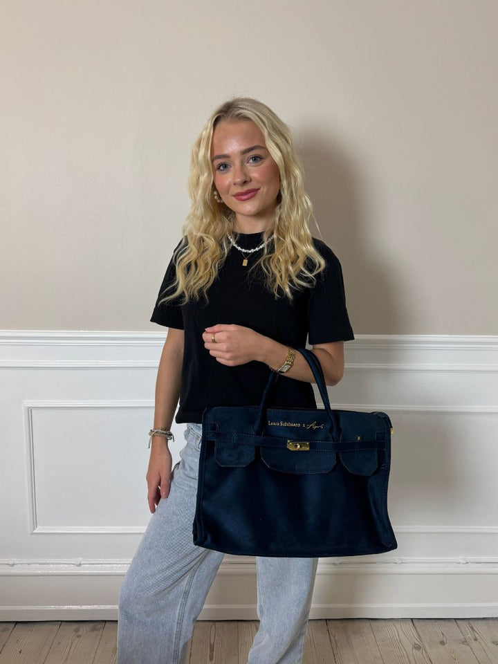 Elina ruskind taske - Navy