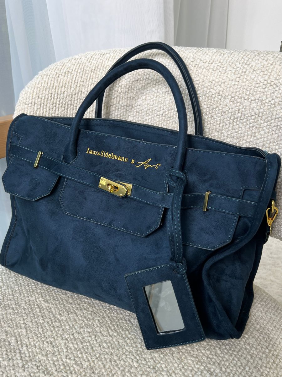 Elina ruskind taske - Navy