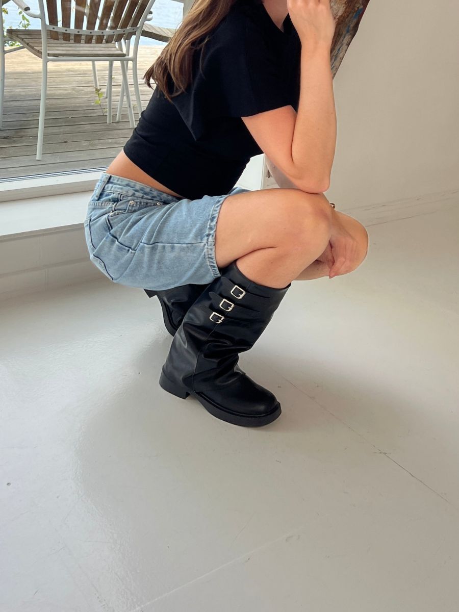 Ellie boots - Sort
