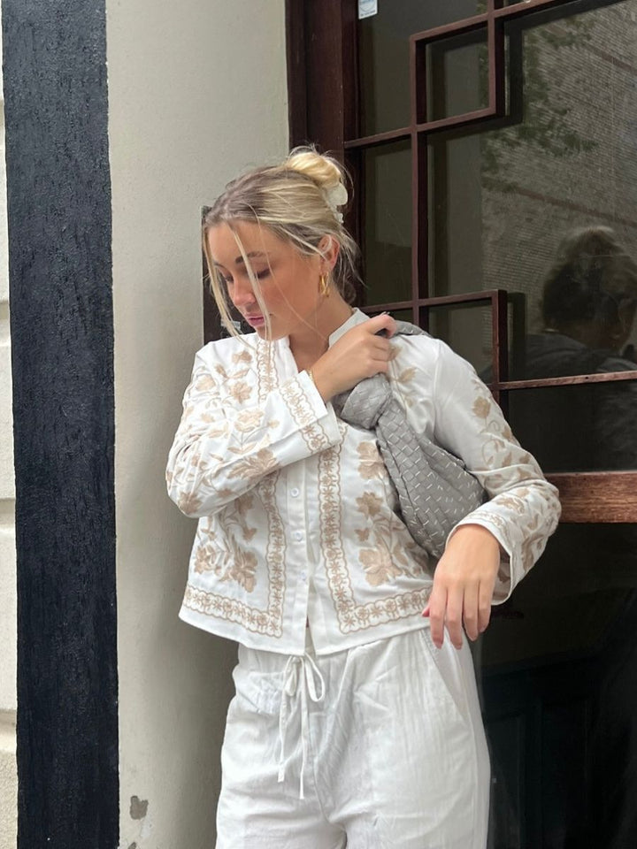 Emma skjorte - Beige