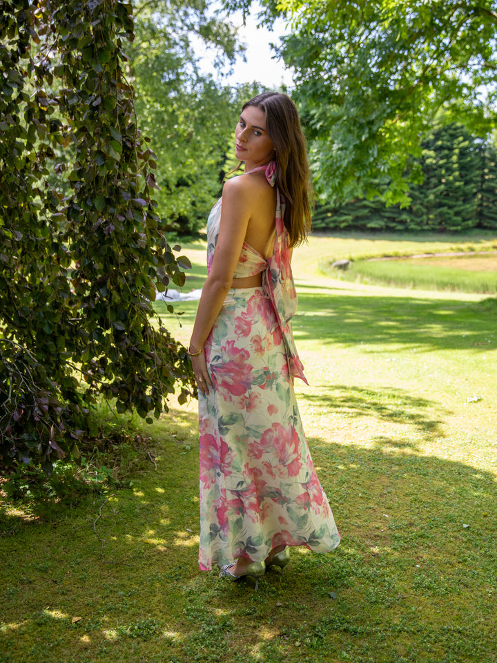 Romi flora top - Blomsterprint