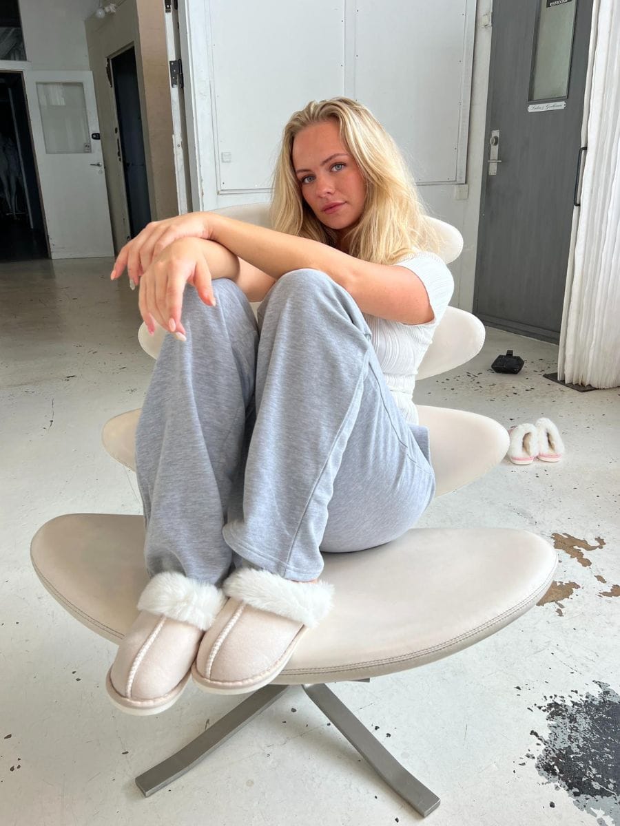 Hjemmesko Beige