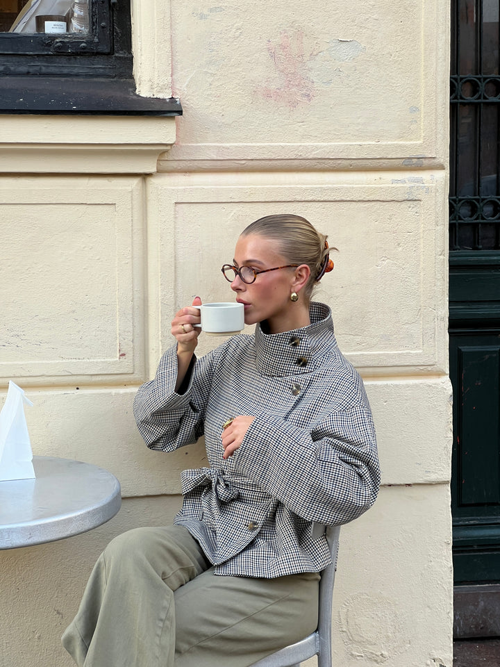 Alessia funnel neck jakke - Ternet