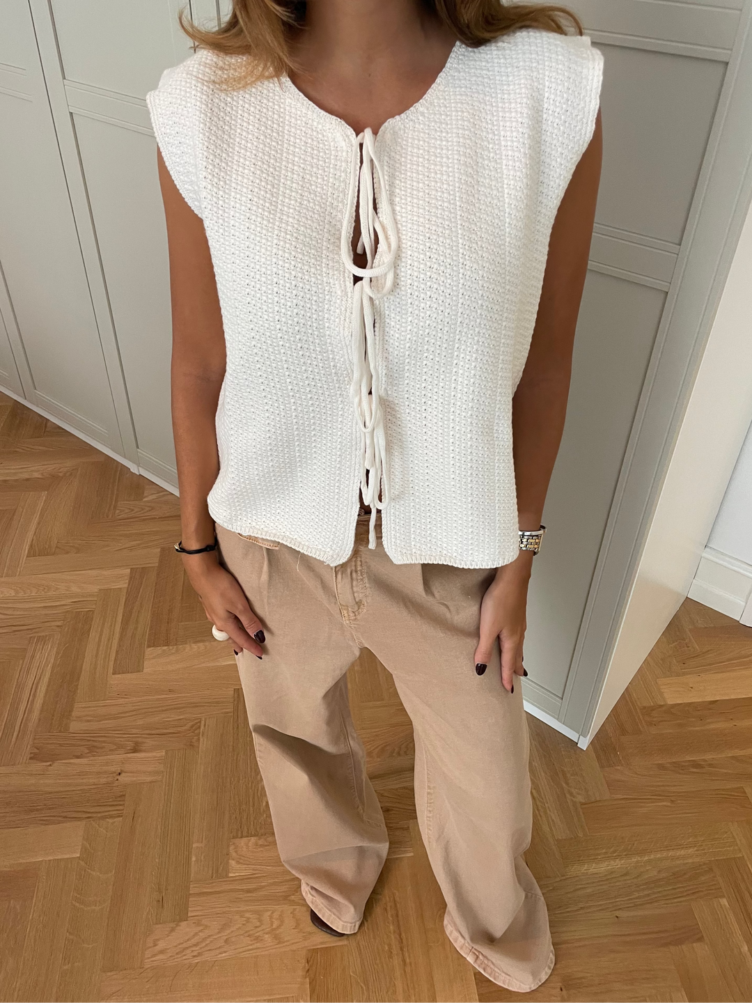 Maya toppen - Ivory