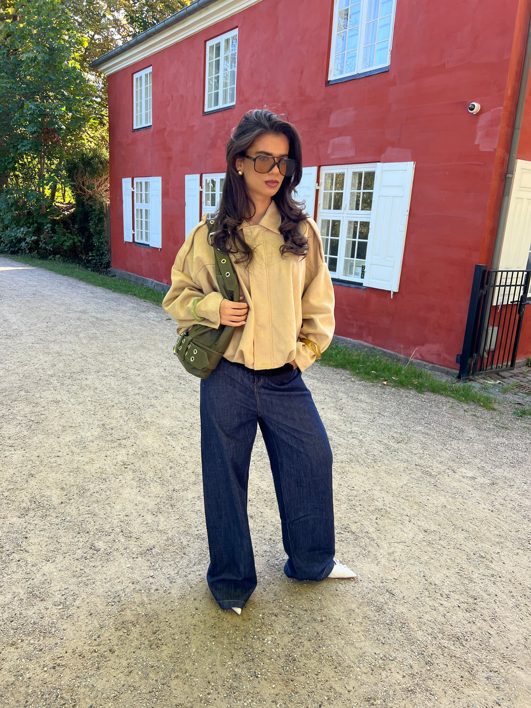 Jua denim bukser - Medium blå