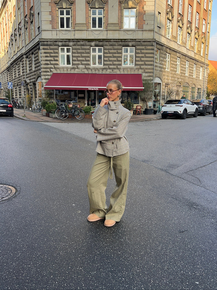 Claire bælte pants - Grøn