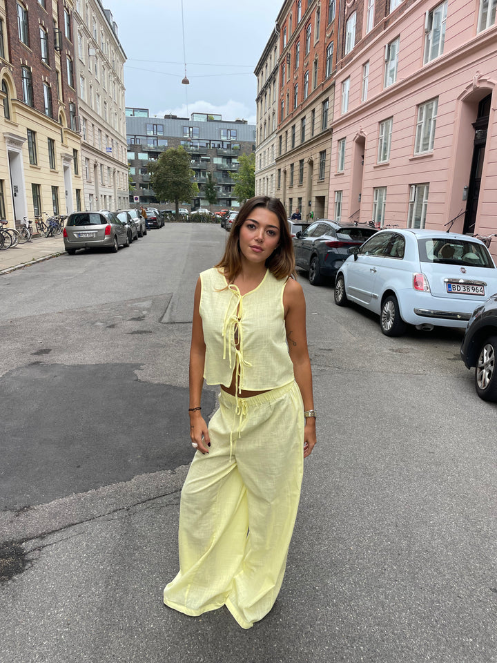 Elva hørvest - Lysegul