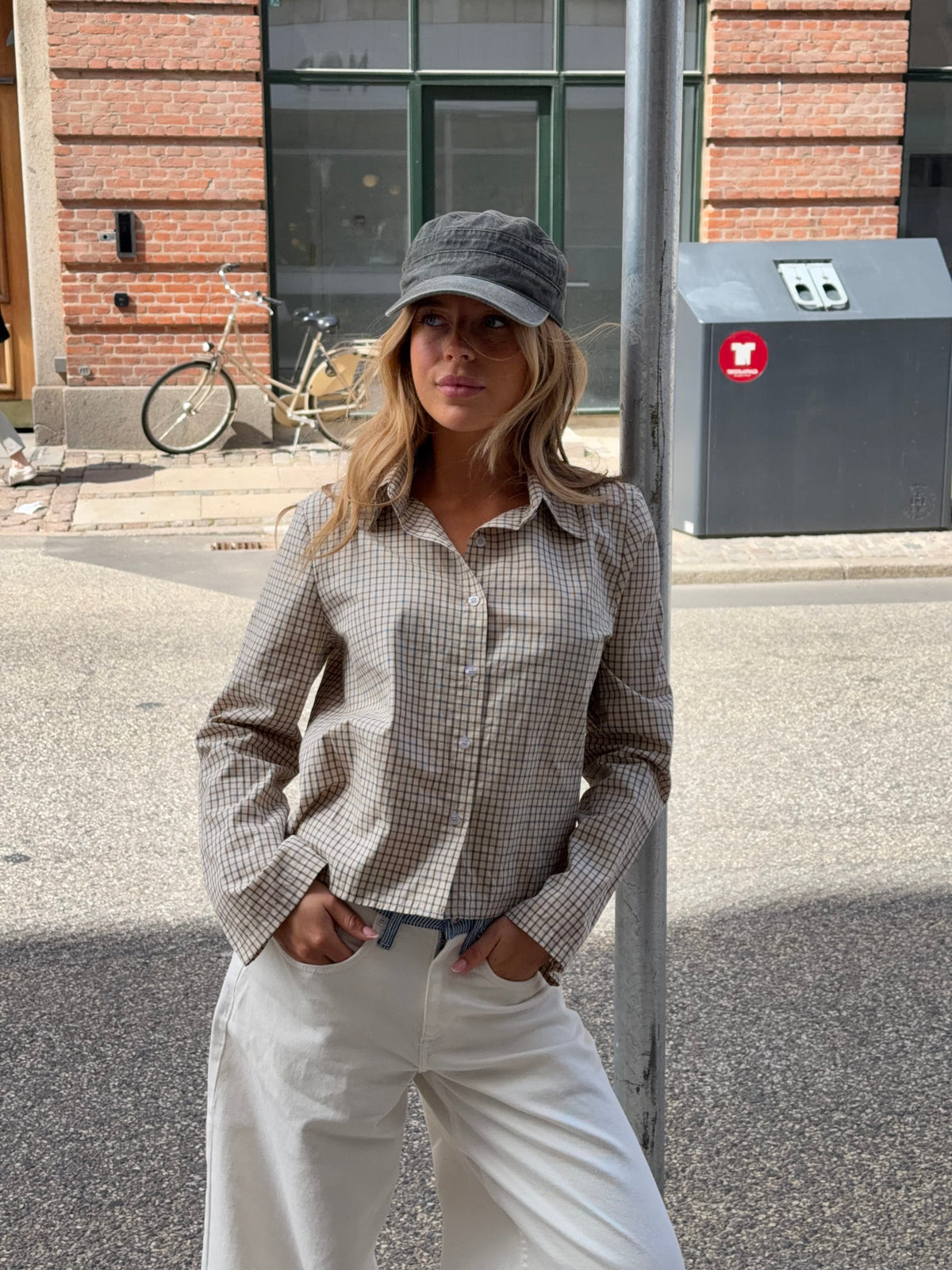 Lola Ternet Skjorte Beige
