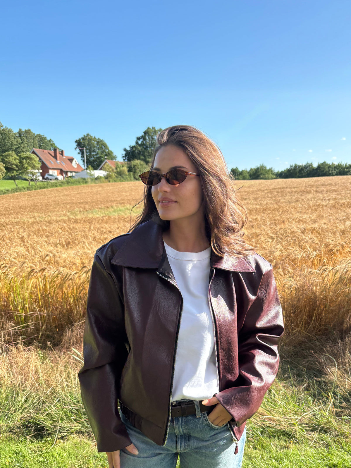 Lola Solbriller Brun